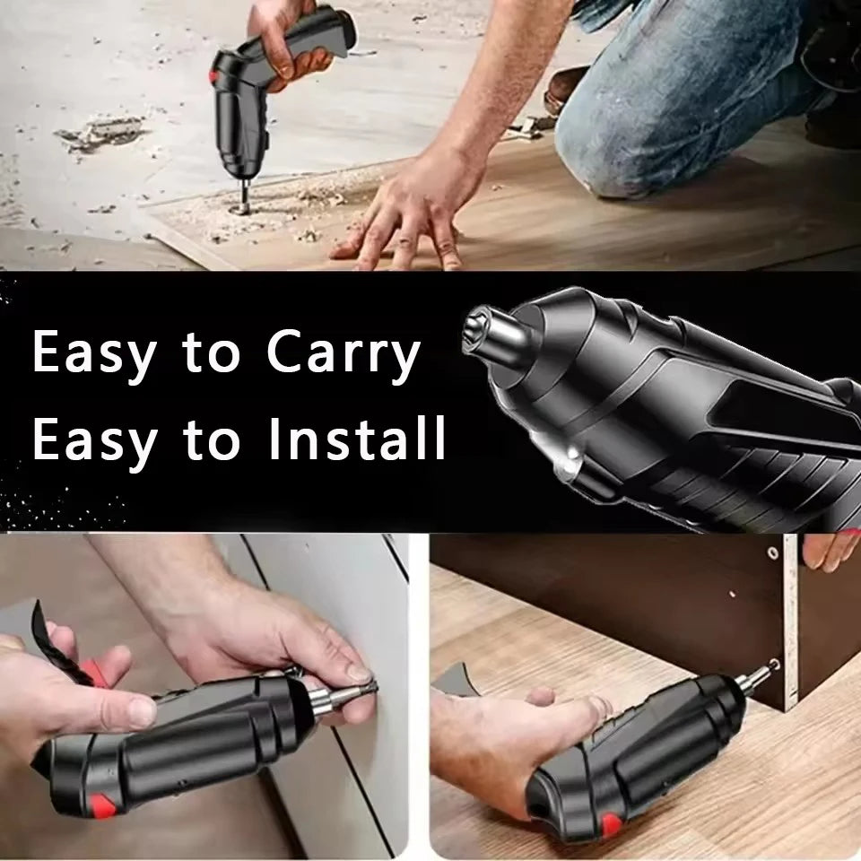 COMBO DESTORNILLADOR ELECTRICO + RATCHET Y JUEGO DE DADOS